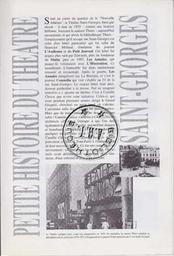Les programmes de Théatre de l\